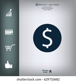 Dollar sign icon