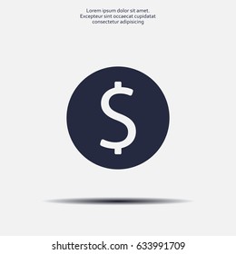 Dollar sign icon