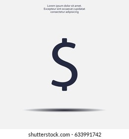 Dollar sign icon