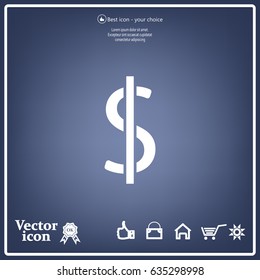 Dollar sign icon
