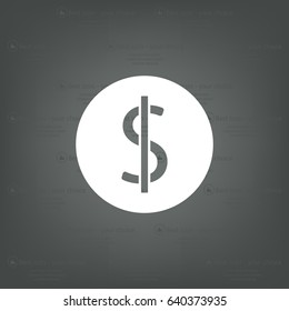 Dollar sign icon
