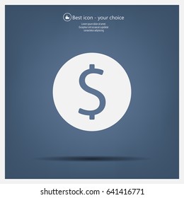 Dollar sign icon