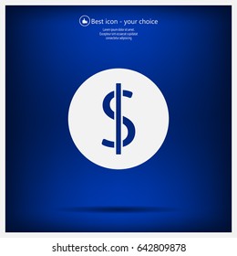 Dollar sign icon