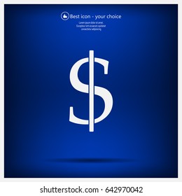 Dollar sign icon