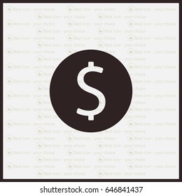 Dollar sign icon