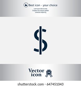 Dollar sign icon