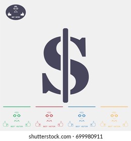 Dollar sign icon