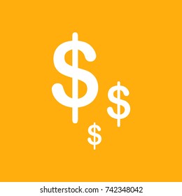 Dollar sign icon 