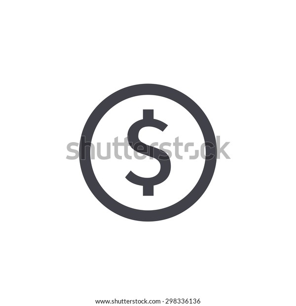 ドル記号のアイコン のベクター画像素材 ロイヤリティフリー