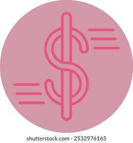 Dollar Sign icon design for personal commercial use