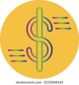 Dollar Sign icon design for personal commercial use