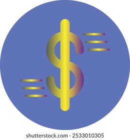 Dollar Sign icon design for personal commercial use