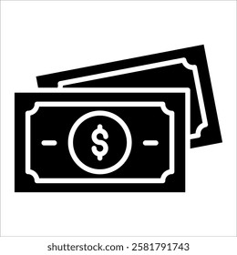 Dollar Sign Icon Element For Design