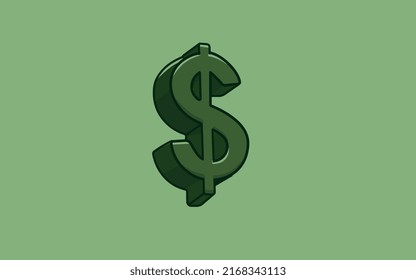 Dollar Sign Icon To Represent Money