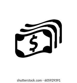 dollar sign icon stock vector illustration