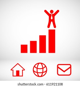 dollar sign icon stock vector illustration