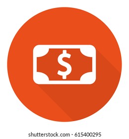 dollar sign icon stock vector illustration