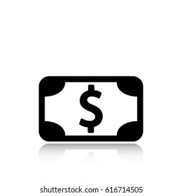 dollar sign icon stock vector illustration