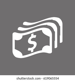 dollar sign icon stock vector illustration