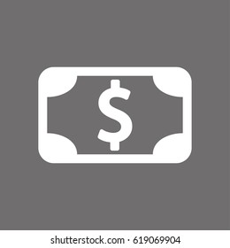 dollar sign icon stock vector illustration