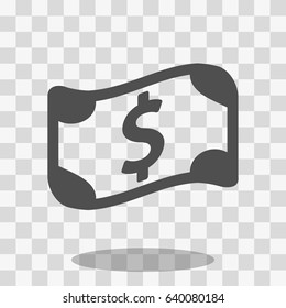 dollar sign icon stock vector illustration