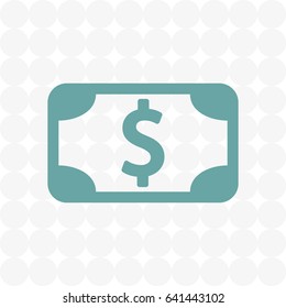 dollar sign icon stock vector illustration