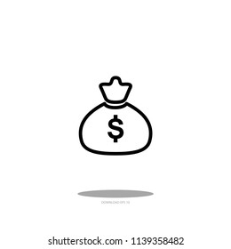 Dollar sign icon templates