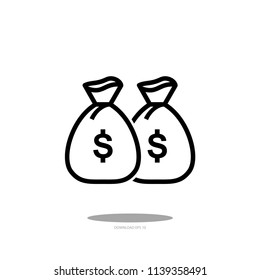 Dollar sign icon templates