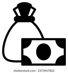 Dollar Sign Icon for uiux, web, app, infographic, etc