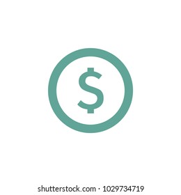 Dollar Sign Icon Vector Eps10