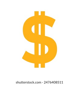 signo de dólar, Vector gráfico
