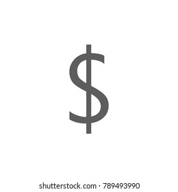 dollar sign icon. Web element. Premium quality graphic design. Signs symbols collection, simple icon for websites, web design, mobile app, info graphics on white background