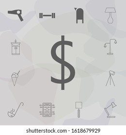 Dollar sign icon. Web icons universal set for web and mobile