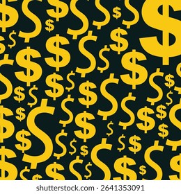Dollar sign luxury trendy applicable design magnificent abstract vector illustration artwork.eps