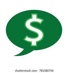 dollar sign money icon