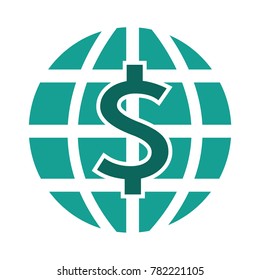 Dollar sign money icon