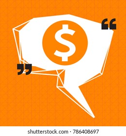 Dollar sign money icon
