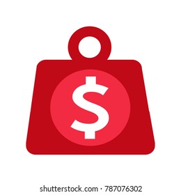 Dollar sign money icon