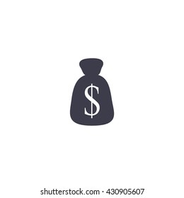 with dollar sign sack