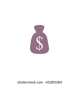with dollar sign sack