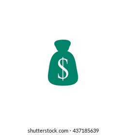with dollar sign sack