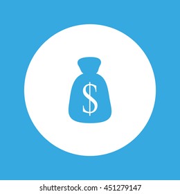 with dollar sign sack