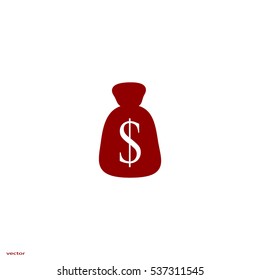 with dollar sign sack