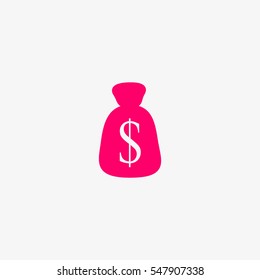 with dollar sign sack