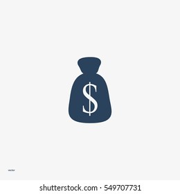 with dollar sign sack