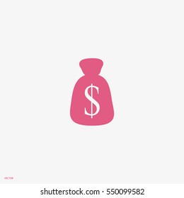 with dollar sign sack