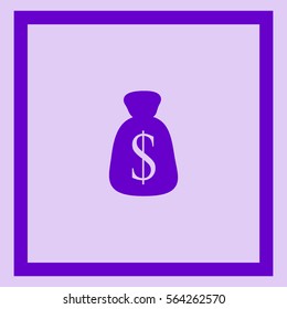 with dollar sign sack