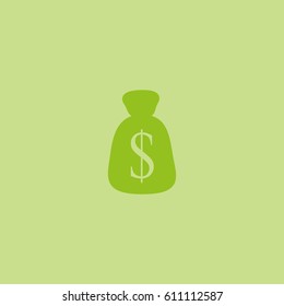with dollar sign sack