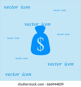 with dollar sign sack