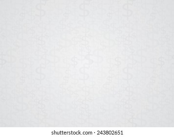 Dollar sign seamless vector background
